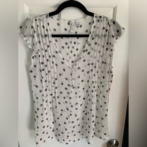 Elle Sheer Ruffled sleeve top